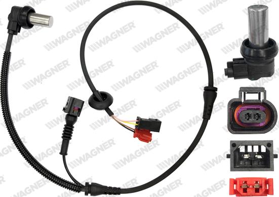 Wagner ABS01186 - Датчик ABS, частота обертання колеса autozip.com.ua
