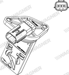Wagner AFS00103 - Датчик потоку, маси повітря autozip.com.ua