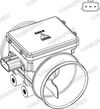 Wagner AFS00210 - Датчик потоку, маси повітря autozip.com.ua