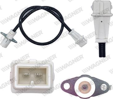 Wagner CRS00417 - Датчик імпульсів, колінчастий вал autozip.com.ua