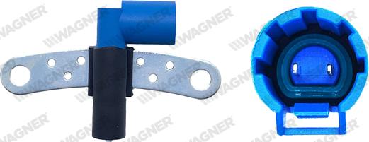 Wagner CRS00035 - Датчик імпульсів, колінчастий вал autozip.com.ua