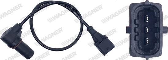 Wagner CRS00161 - Датчик імпульсів, колінчастий вал autozip.com.ua