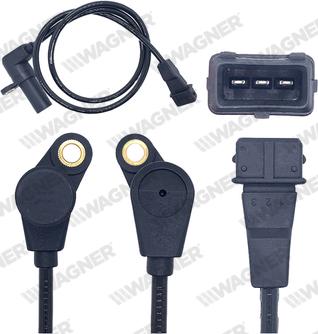 Wagner CRS00182 - Датчик імпульсів, колінчастий вал autozip.com.ua