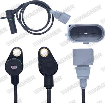 Wagner CRS00134 - Датчик імпульсів, колінчастий вал autozip.com.ua