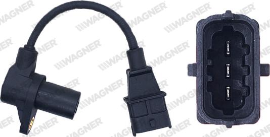 Wagner CRS00344 - Датчик імпульсів, колінчастий вал autozip.com.ua