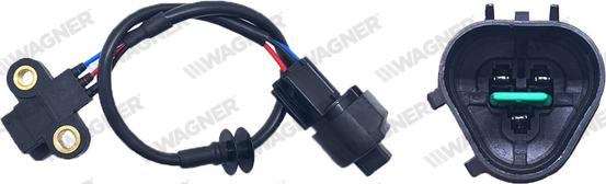 Wagner CRS00348 - Датчик імпульсів, колінчастий вал autozip.com.ua