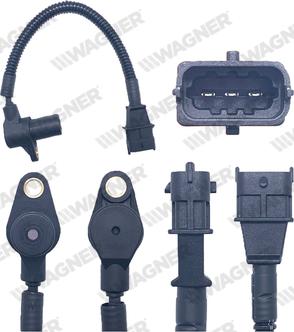 Wagner CRS00343 - Датчик імпульсів, колінчастий вал autozip.com.ua