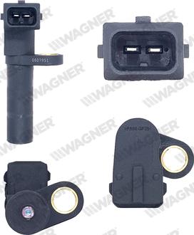 Wagner CRS00252 - Датчик імпульсів, колінчастий вал autozip.com.ua