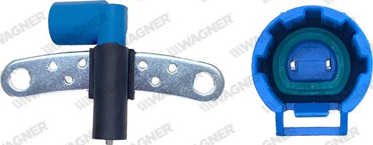Wagner CRS00222 - Датчик імпульсів, колінчастий вал autozip.com.ua