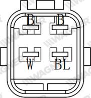 Wagner DWGO23083 - Лямбда-зонд, датчик кисню autozip.com.ua