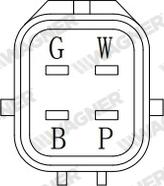 Wagner DWGO23037 - Лямбда-зонд, датчик кисню autozip.com.ua