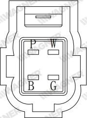 Wagner DWGO23072 - Лямбда-зонд, датчик кисню autozip.com.ua