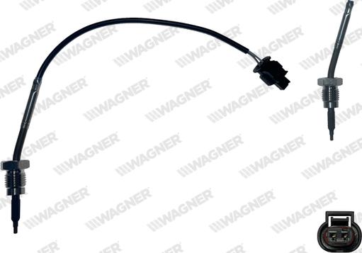 Wagner ETP00103 - Датчик, температура вихлопних газів autozip.com.ua