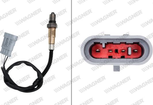 Wagner LBS00496 - Лямбда-зонд, датчик кисню autozip.com.ua