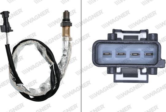 Wagner LBS00490 - Лямбда-зонд, датчик кисню autozip.com.ua