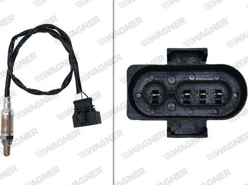 Wagner LBS00464 - Лямбда-зонд, датчик кисню autozip.com.ua