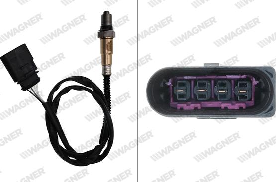 Wagner LBS00563 - Лямбда-зонд, датчик кисню autozip.com.ua