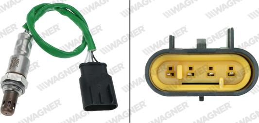 Wagner LBS00040 - Лямбда-зонд, датчик кисню autozip.com.ua
