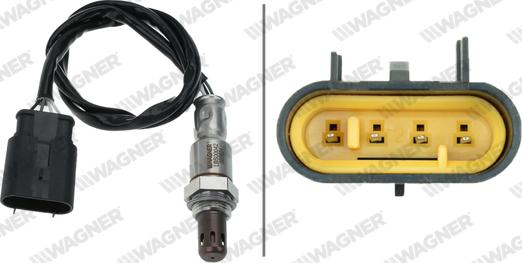 Wagner LBS00042 - Лямбда-зонд, датчик кисню autozip.com.ua