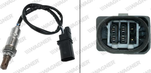 Wagner LBS00057 - Лямбда-зонд, датчик кисню autozip.com.ua