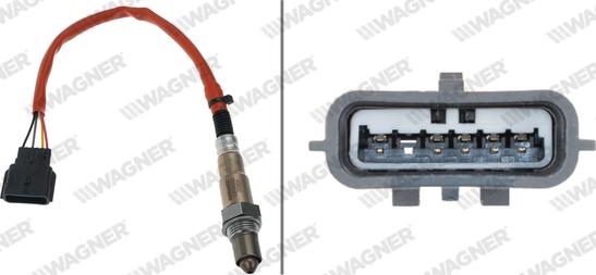 Wagner LBS00022 - Лямбда-зонд, датчик кисню autozip.com.ua