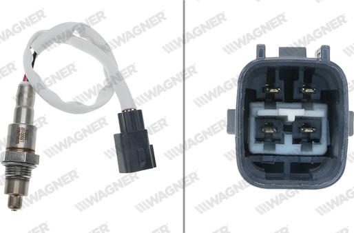 Wagner LBS00107 - Лямбда-зонд, датчик кисню autozip.com.ua