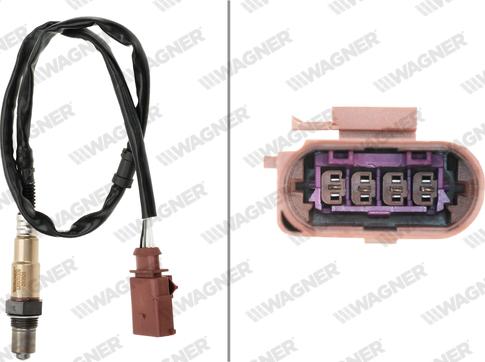 Wagner LBS00309 - Лямбда-зонд, датчик кисню autozip.com.ua