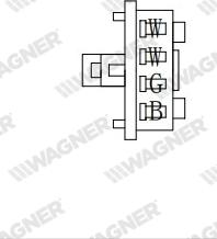 Wagner LBS00331 - Лямбда-зонд, датчик кисню autozip.com.ua