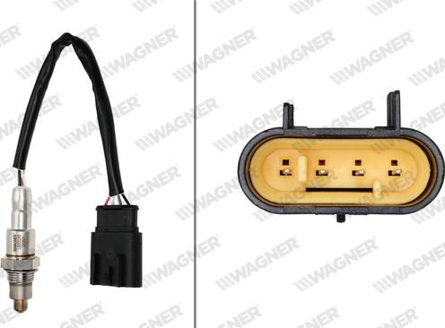 Wagner LBS00249 - Лямбда-зонд, датчик кисню autozip.com.ua