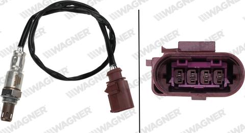 Wagner LBS00247 - Лямбда-зонд, датчик кисню autozip.com.ua