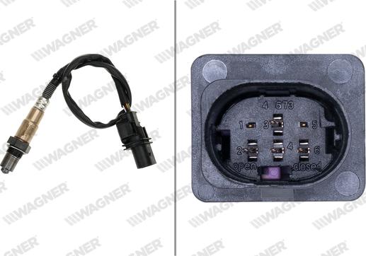 Wagner LBS00264 - Лямбда-зонд, датчик кисню autozip.com.ua