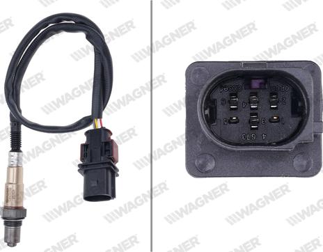Wagner LBS00266 - Лямбда-зонд, датчик кисню autozip.com.ua