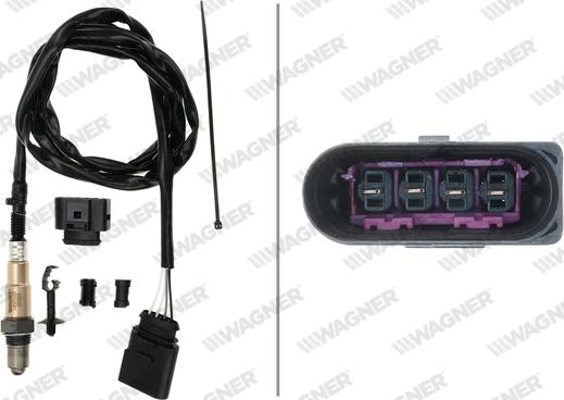 Wagner LBS00201 - Лямбда-зонд, датчик кисню autozip.com.ua