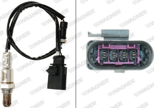 Wagner LBS00220 - Лямбда-зонд, датчик кисню autozip.com.ua