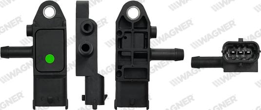 Wagner PRS00045 - Датчик, тиск вихлопних газів autozip.com.ua