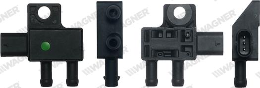 Wagner PRS00046 - Датчик, тиск вихлопних газів autozip.com.ua