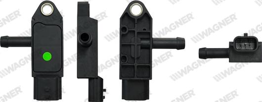 Wagner PRS00014 - Датчик, тиск вихлопних газів autozip.com.ua