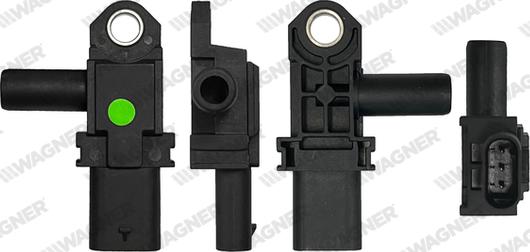 Wagner PRS00016 - Датчик, тиск вихлопних газів autozip.com.ua