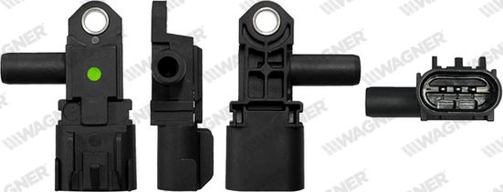 Wagner PRS00011 - Датчик, тиск вихлопних газів autozip.com.ua