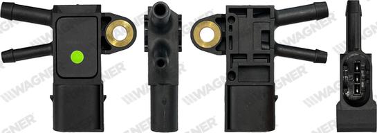 Wagner PRS00048 - Датчик, тиск вихлопних газів autozip.com.ua