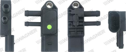 Wagner PRS00036 - Датчик, тиск вихлопних газів autozip.com.ua