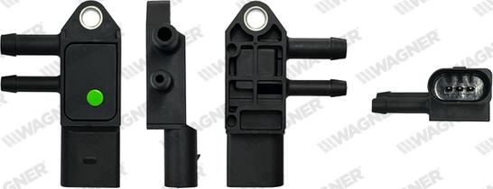 Wagner PRS00020 - Датчик, тиск вихлопних газів autozip.com.ua