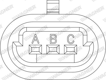 Wagner THR00007 - Датчик, положення дросельної заслінки autozip.com.ua
