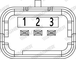 Wagner THR00003 - Датчик, положення дросельної заслінки autozip.com.ua