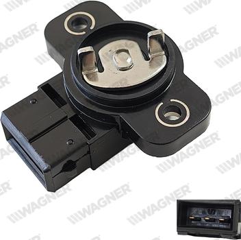 Wagner THR00016 - Датчик, положення дросельної заслінки autozip.com.ua