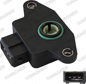 Wagner THR00012 - Датчик, положення дросельної заслінки autozip.com.ua