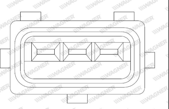Wagner THR00012 - Датчик, положення дросельної заслінки autozip.com.ua