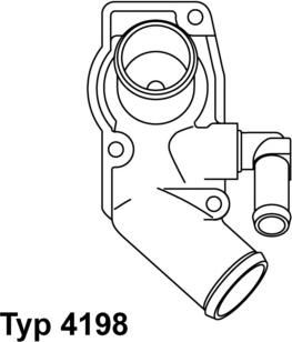 WAHLER 4198.92D - Термостат, охолоджуюча рідина autozip.com.ua