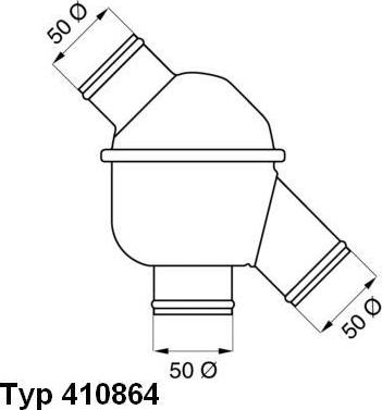 WAHLER 410864.71D0 - Термостат, охолоджуюча рідина autozip.com.ua