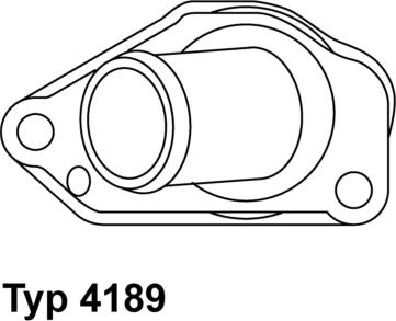 WAHLER 4189.87D - Термостат, охолоджуюча рідина autozip.com.ua